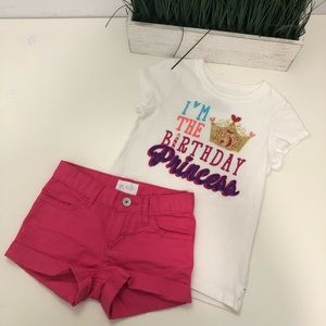 Children’s Place Shirt + Shorts + Legging